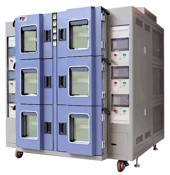 六箱式高低温交变湿热试验箱温湿度可控制范围